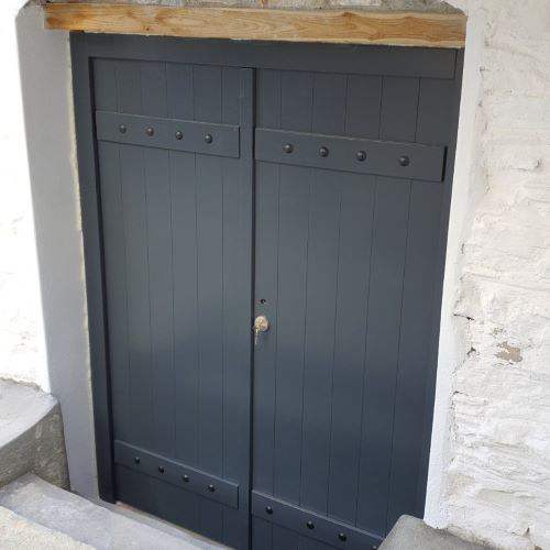 ξύλινη πόρτα ραμποτέ ergomasif
